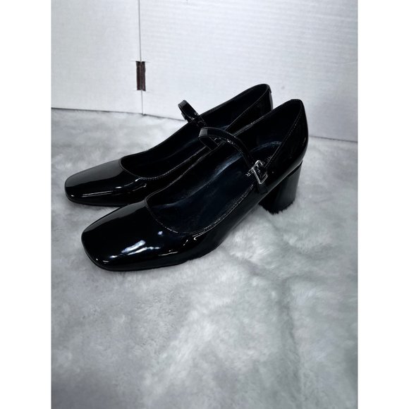 Marc Fisher Shoes - Marc Fisher Charin square toe black heel dress pumps women size 8 M